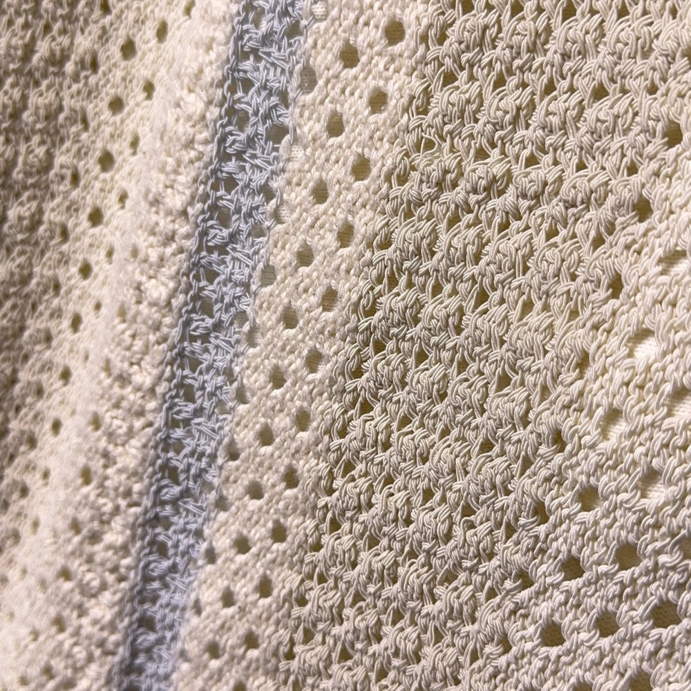 Kith Mens Crochet Curtis Shorts Veil Beige Mens Large Vacation Resort Designer - Picture 5 of 10